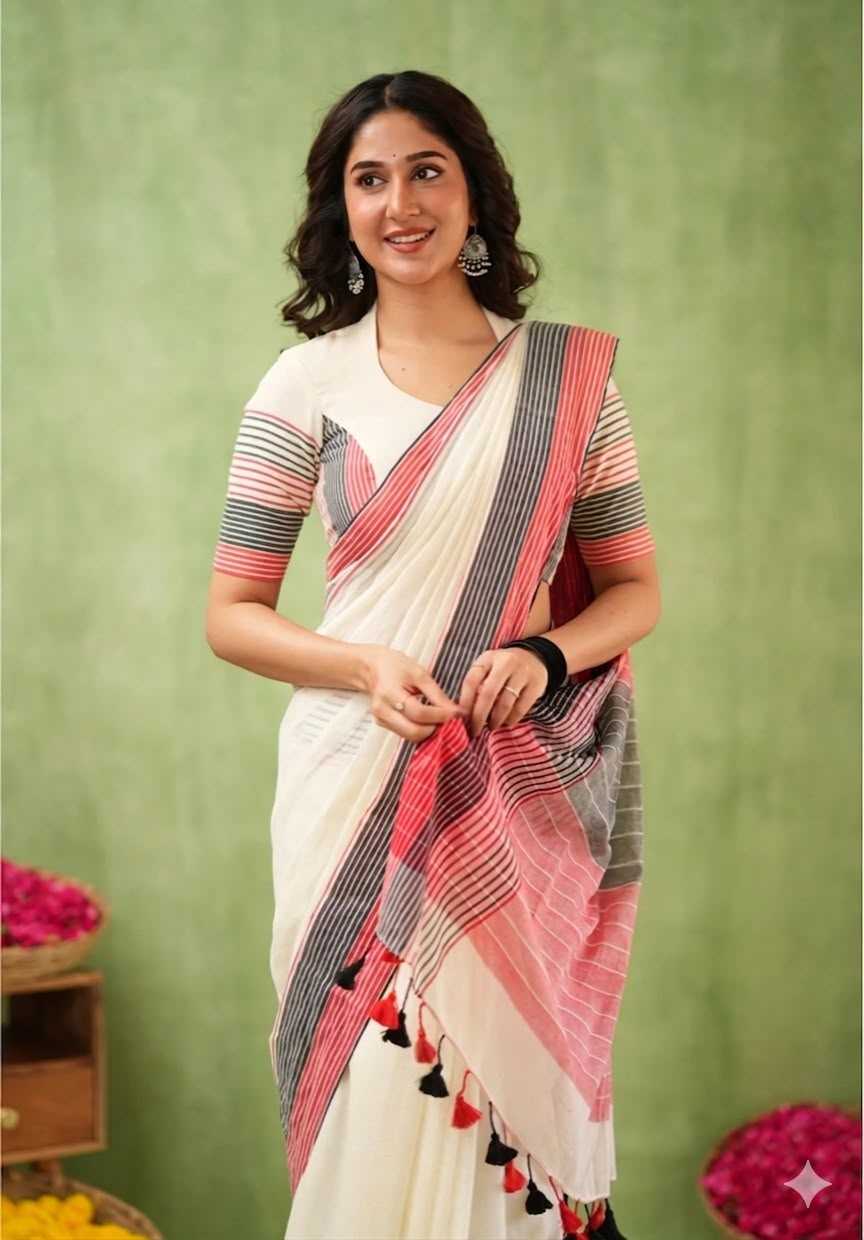 Cotton Printed Saree 391