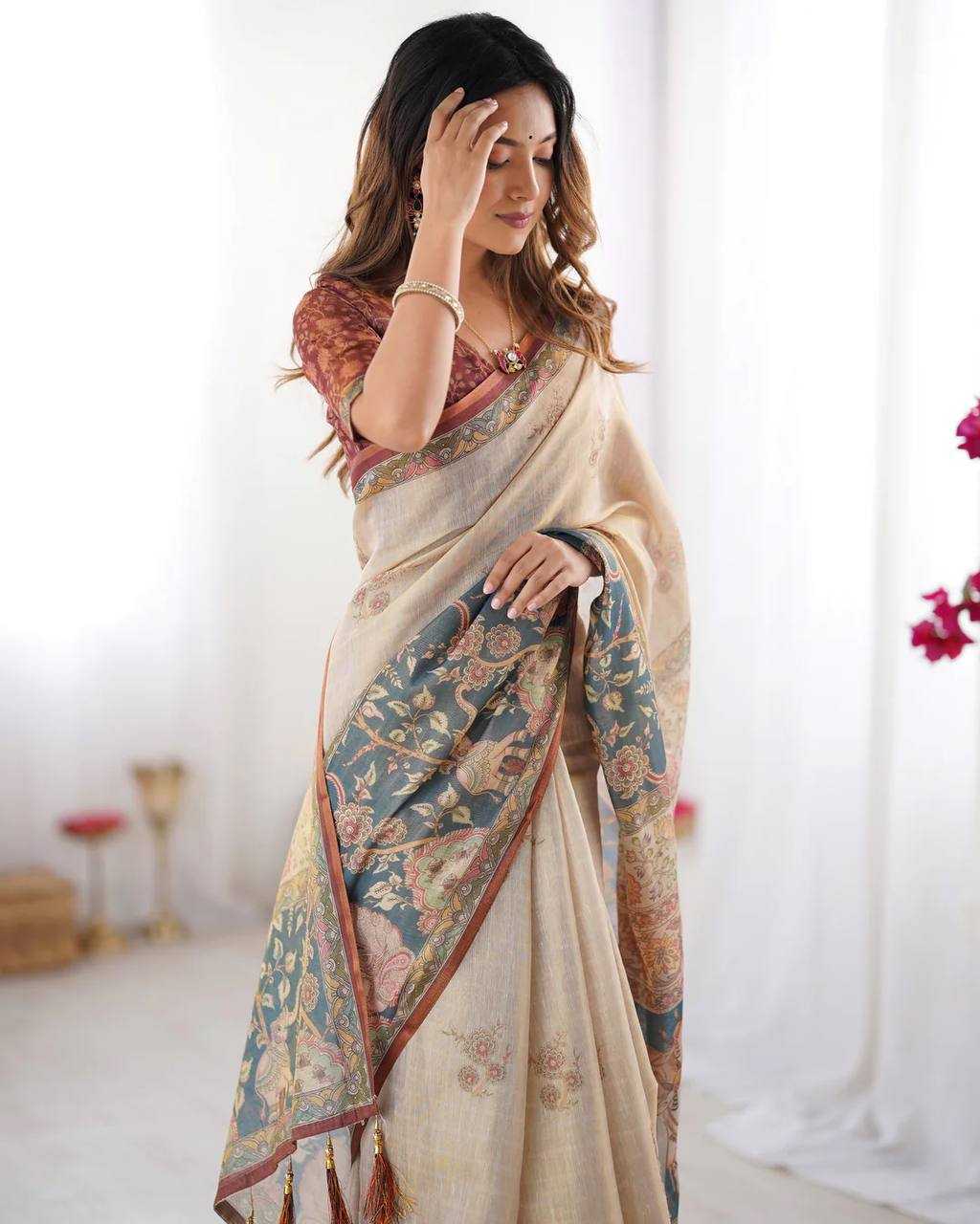 Cotton Designer Saree
