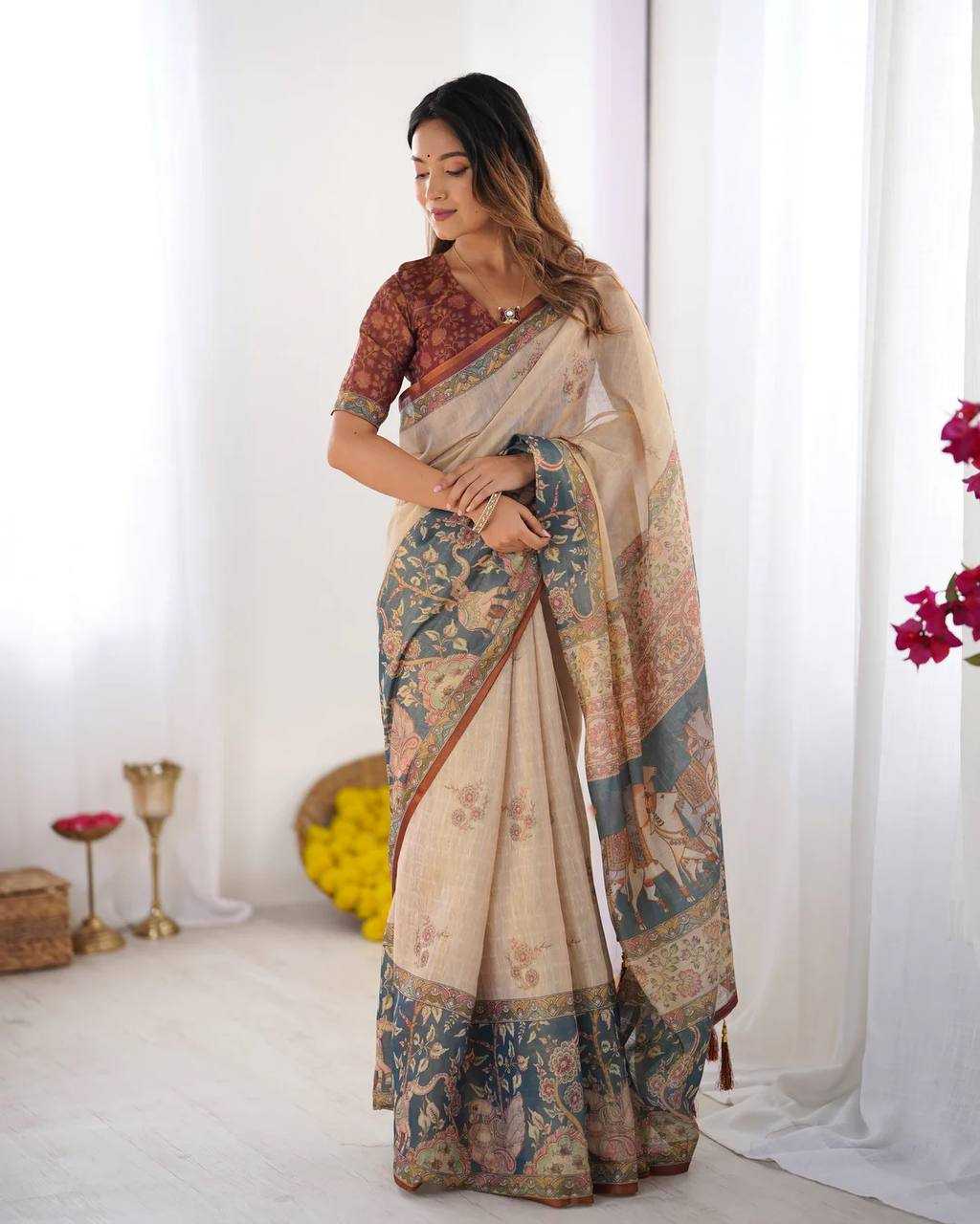 Cotton Designer Saree