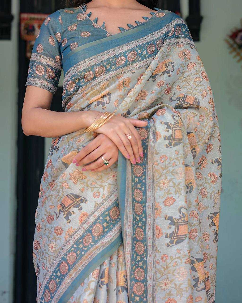 Cotton Designer Saree