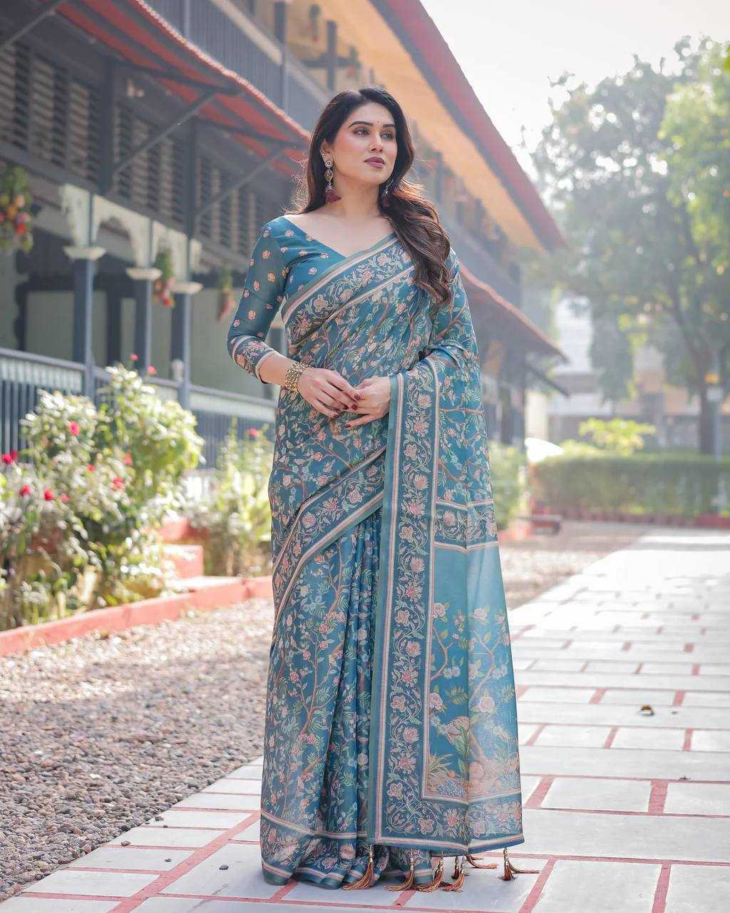 Cotton Printed Saree