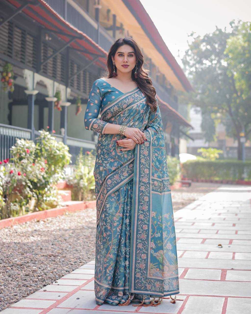 Cotton Printed Saree