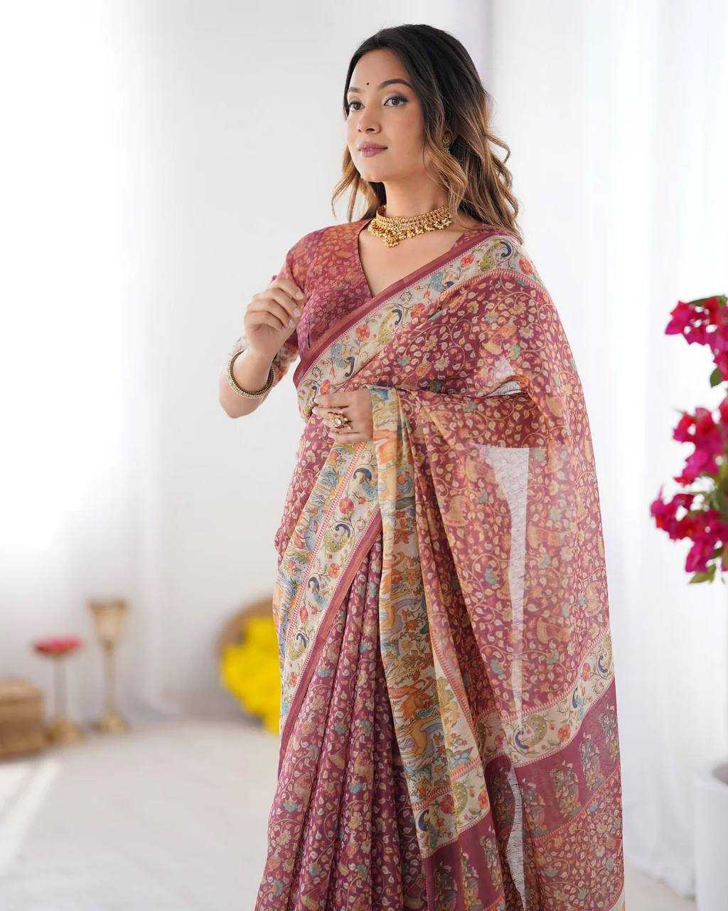 Cotton Printed Saree