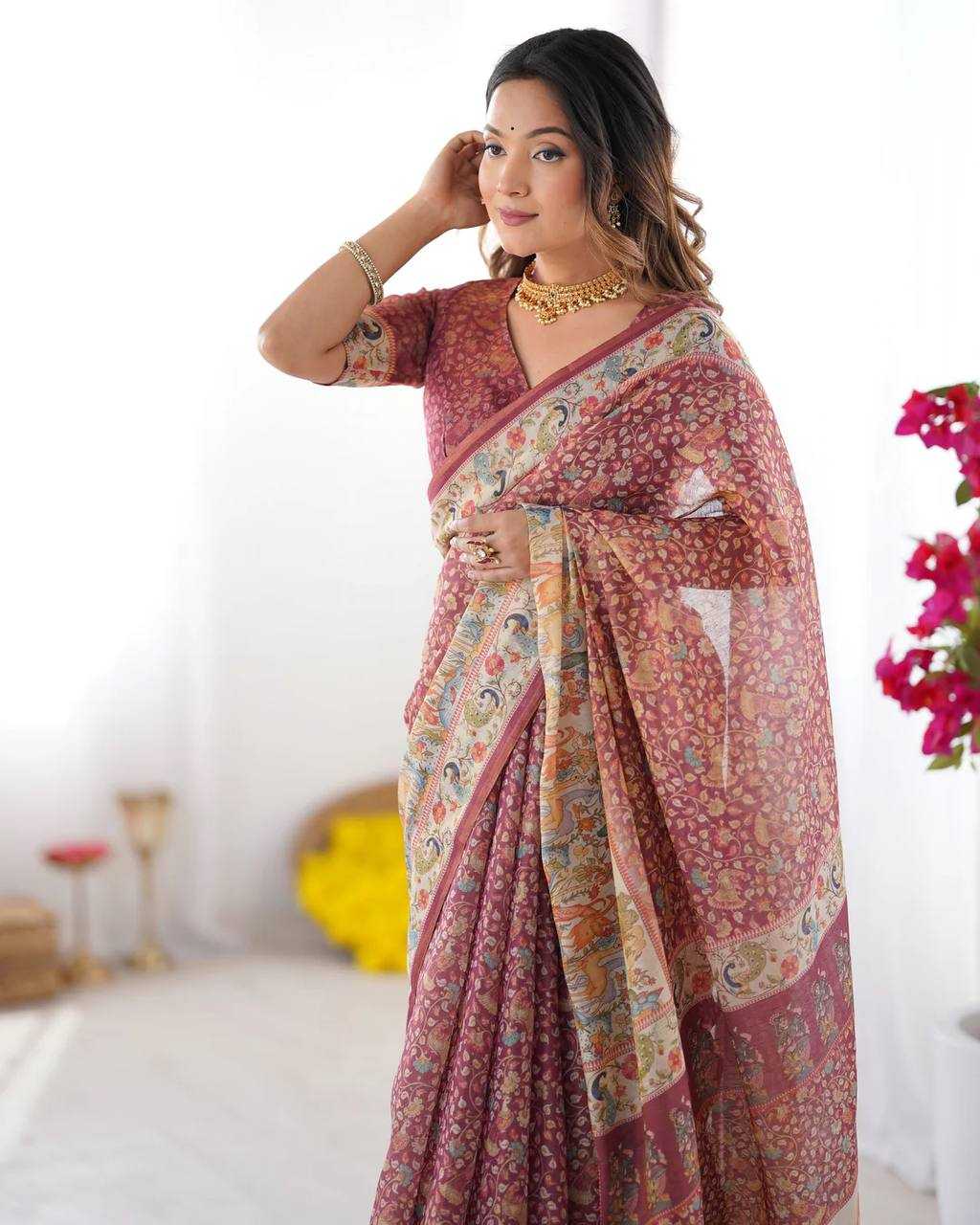 Cotton Printed Saree