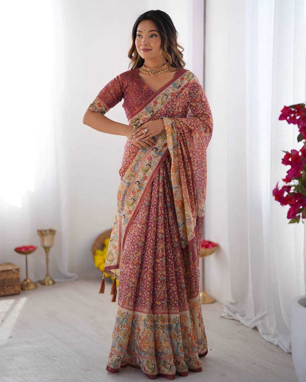 Cotton Printed Saree