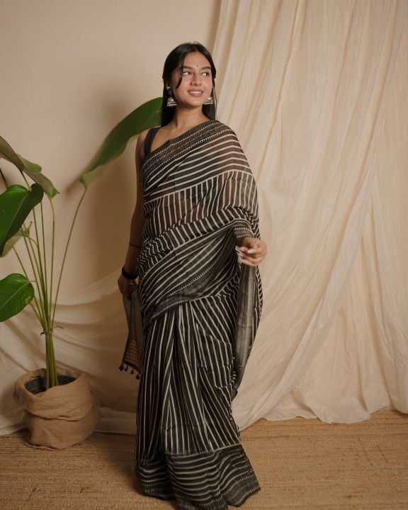 Chanderi Cotton Designer Saree 398