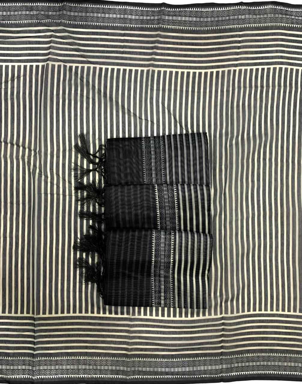 Chanderi Cotton Designer Saree