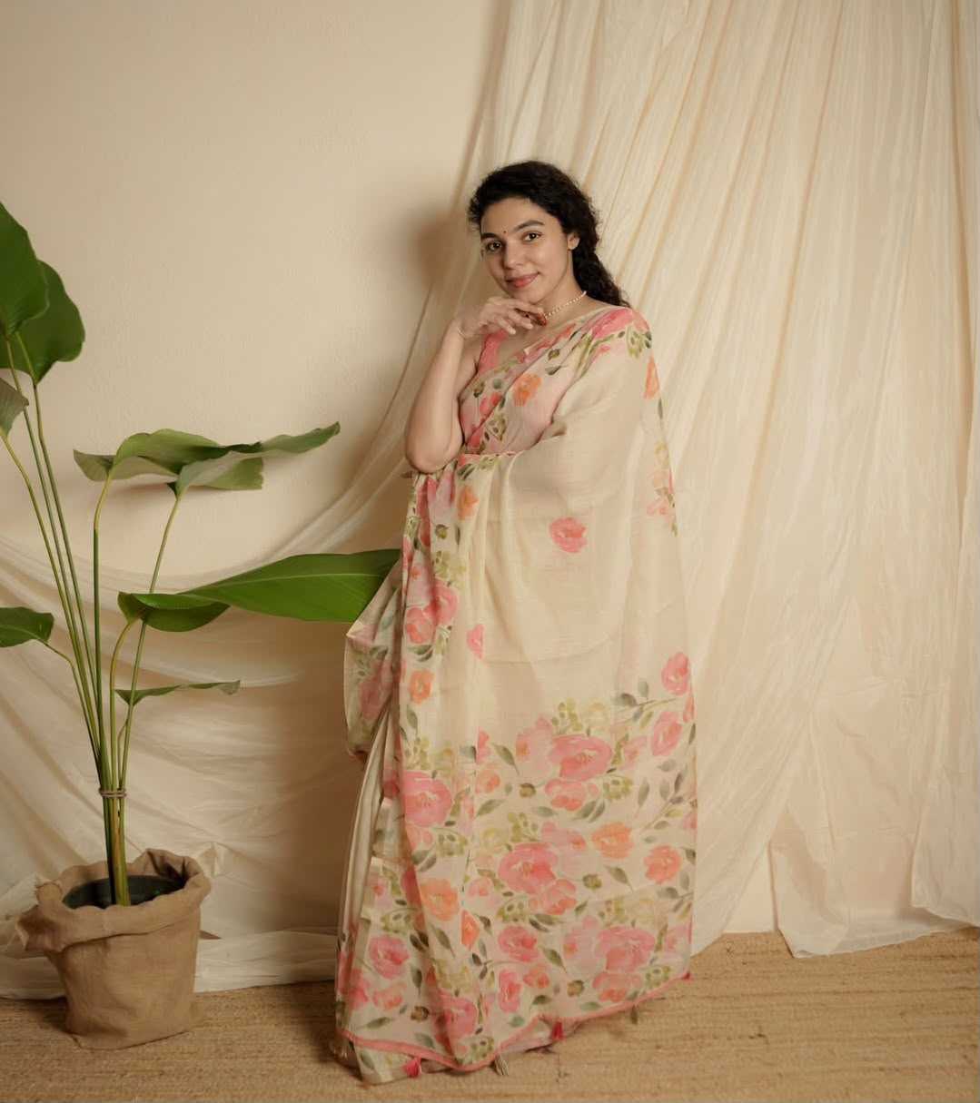 Cotton Fancy Saree 407