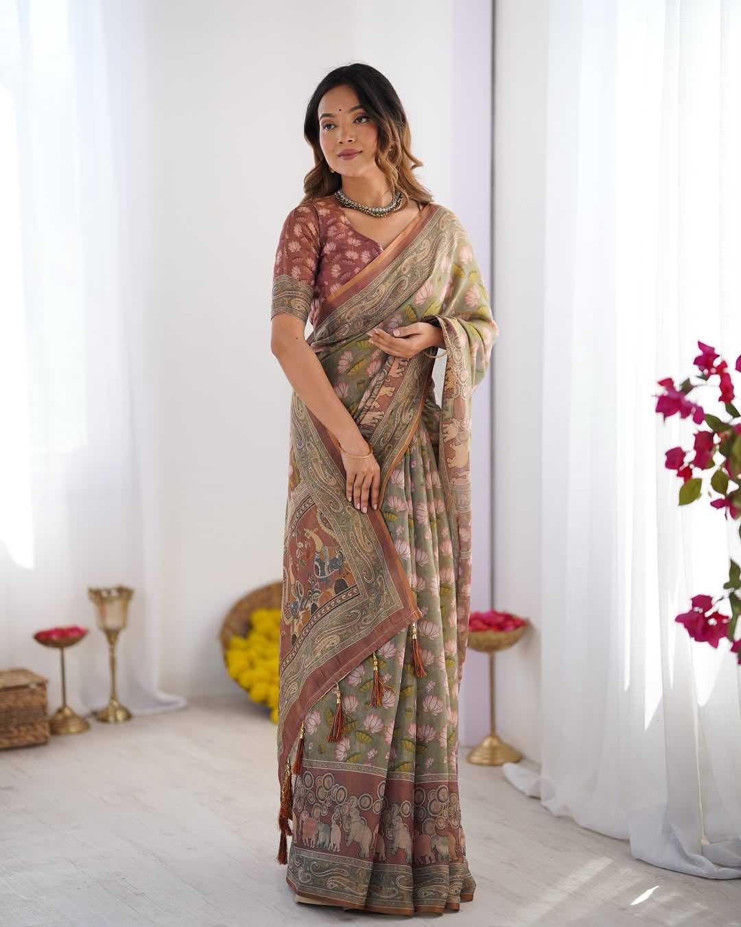 Cotton Designer Saree 408