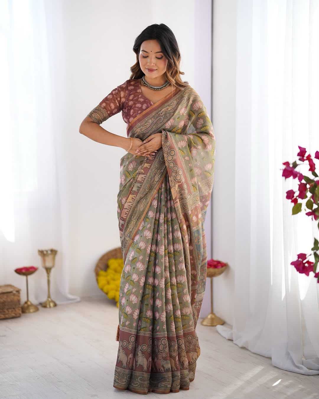 Cotton Designer Saree 408