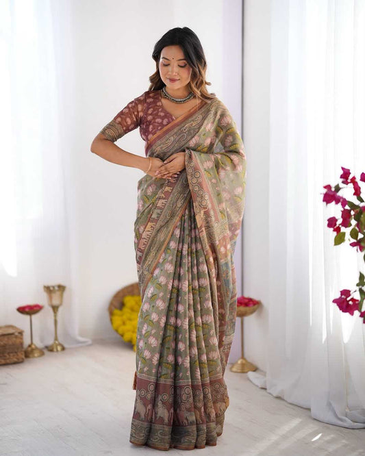 Cotton Designer Saree 408