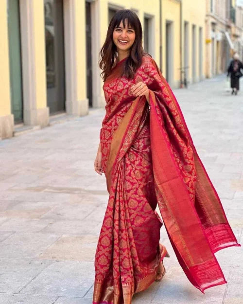 Lichi Silk Soft Saree 4093