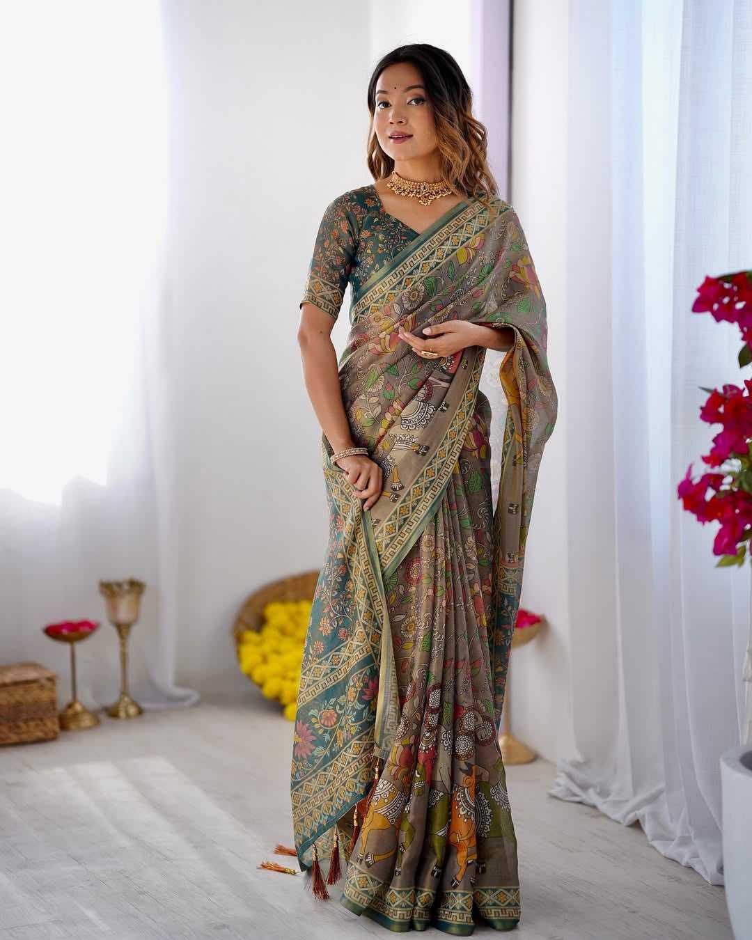 Cotton Designer Saree 411