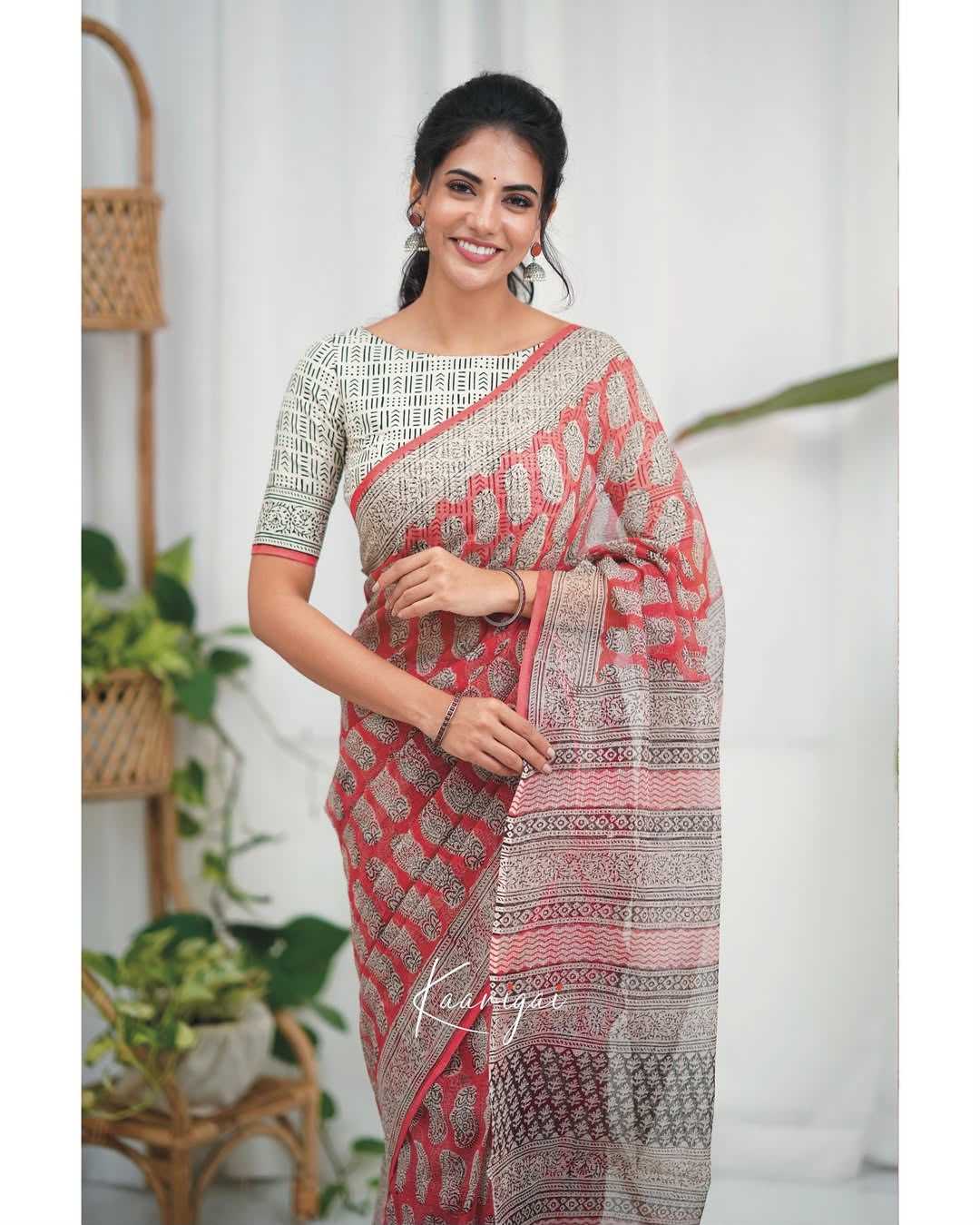 Cotton Printed Saree 412
