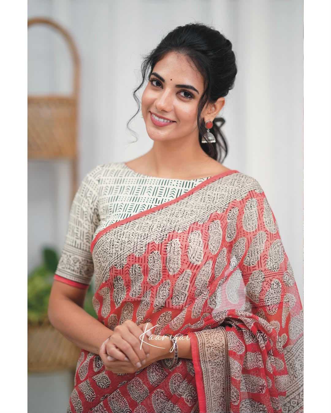 Cotton Printed Saree 412