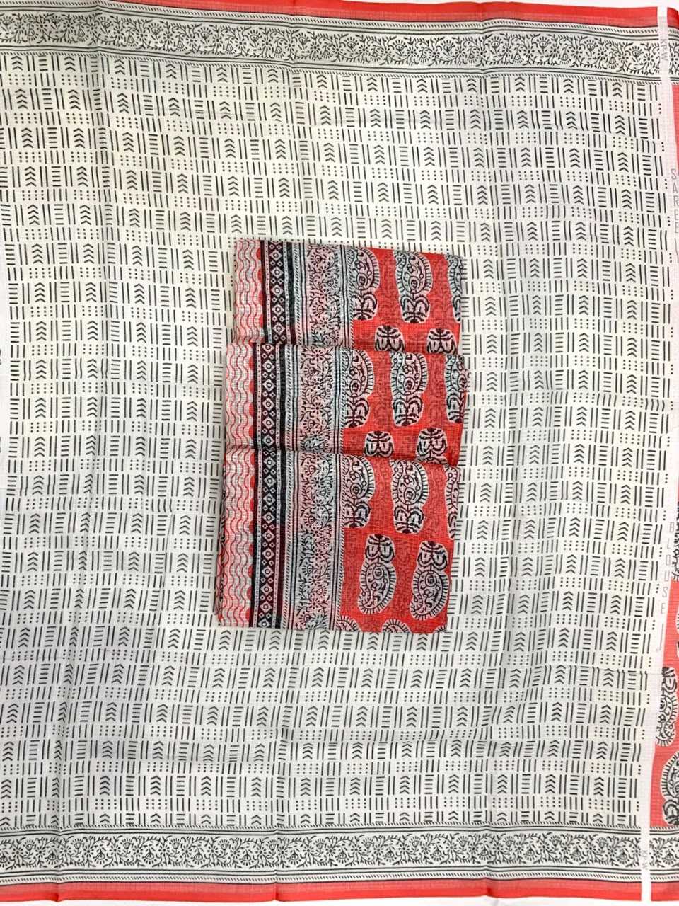 Cotton Printed Saree 412