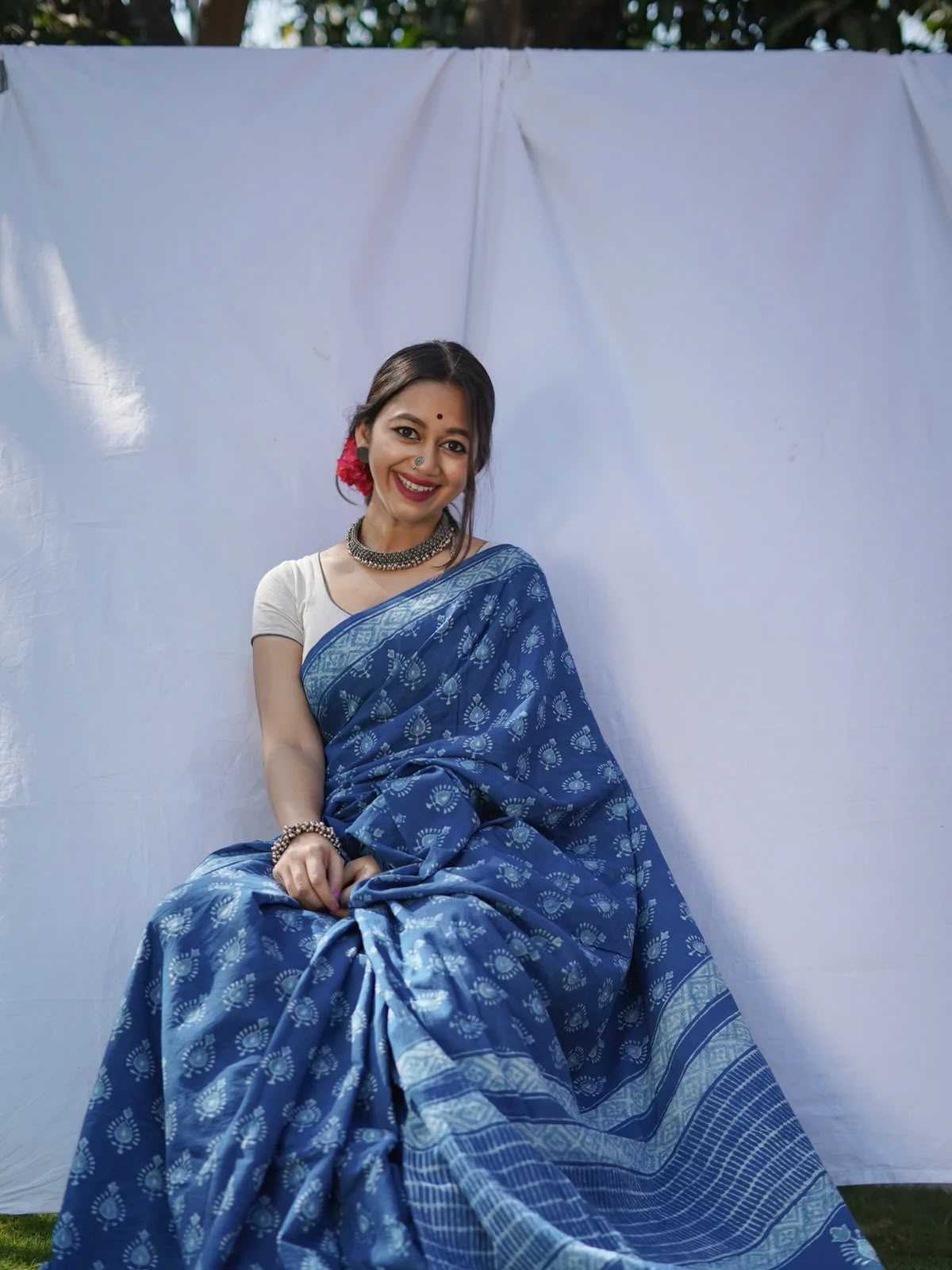 Cotton Printed Saree 417