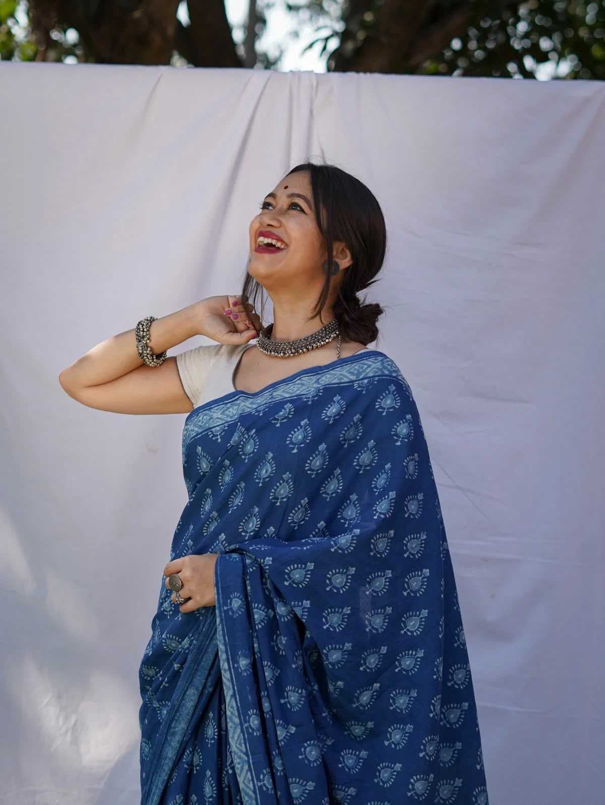 Cotton Printed Saree 417