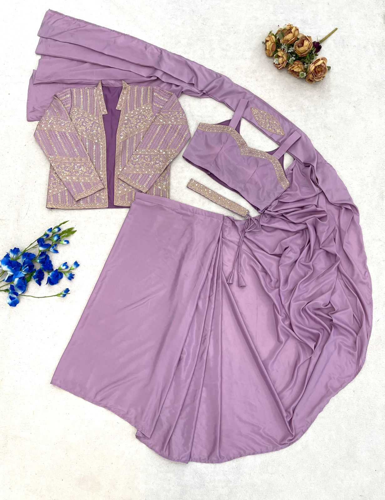 Crepe Silk Saree