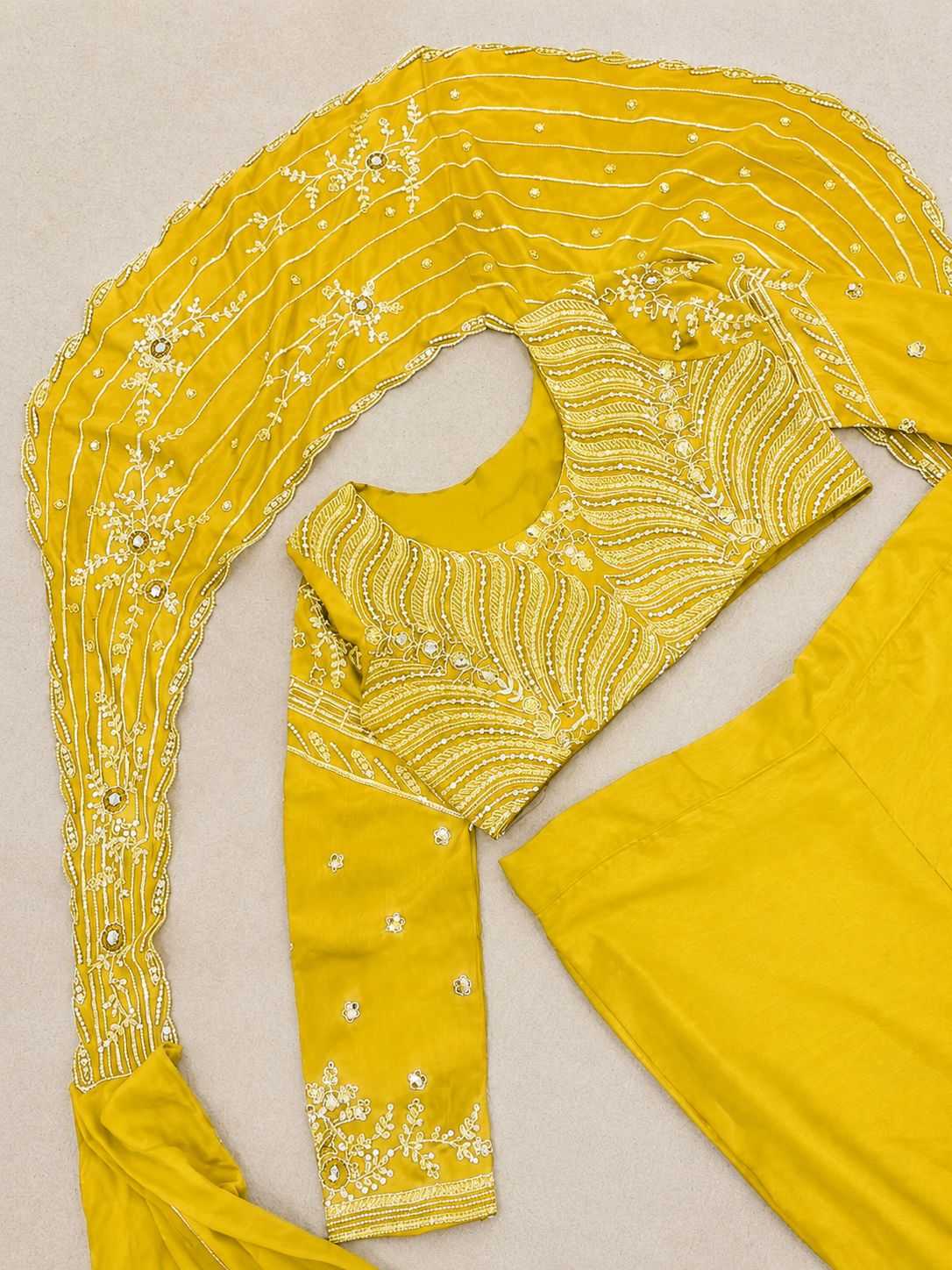 Chinon Silk Lehenga