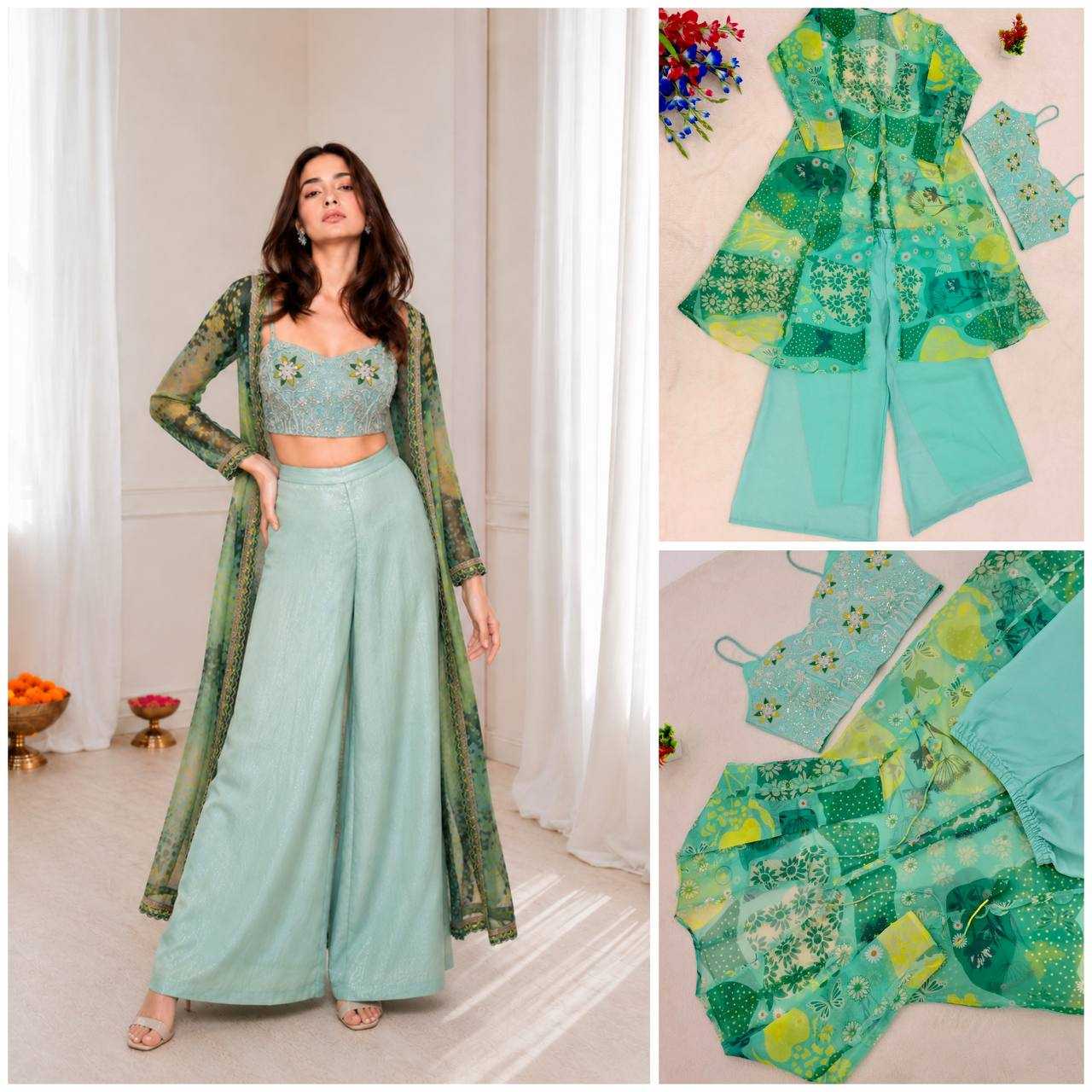 Georgette Embroidery Suit