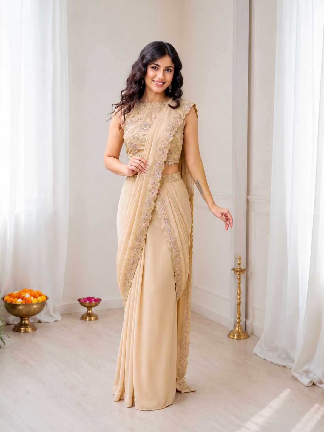 Georgette Saree