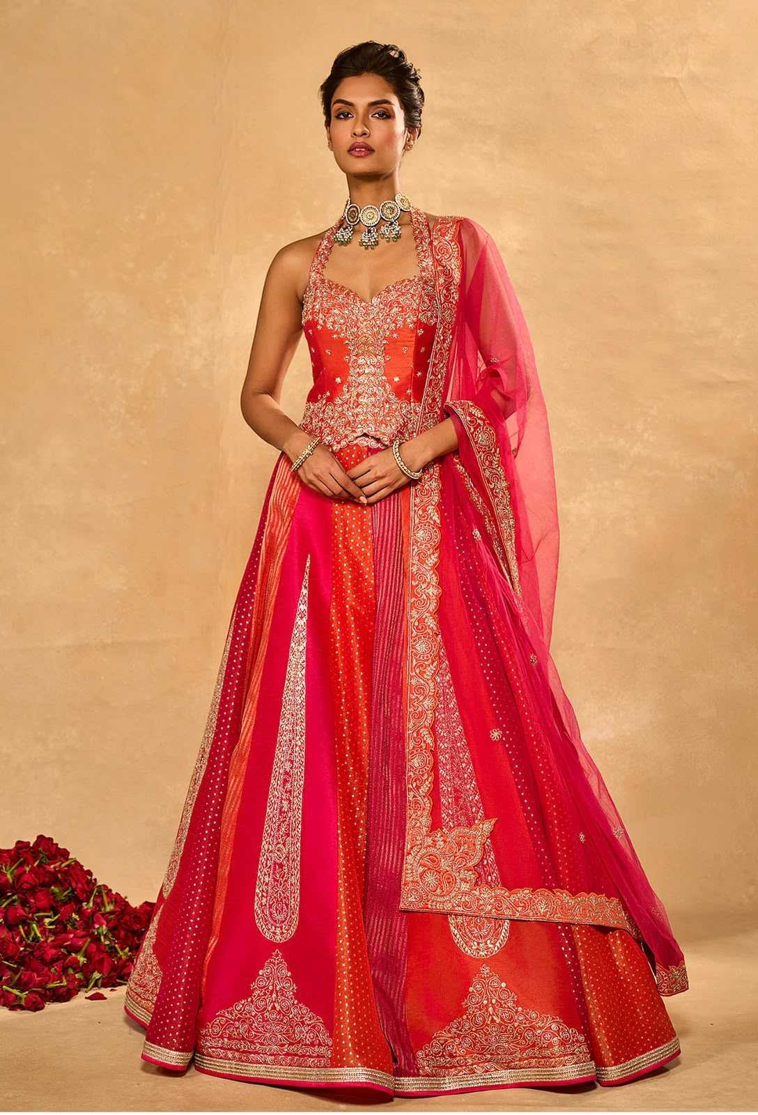 Chinon Silk Lehenga 85