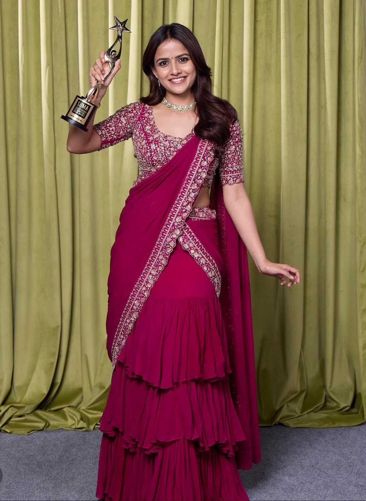Georgette Lehenga