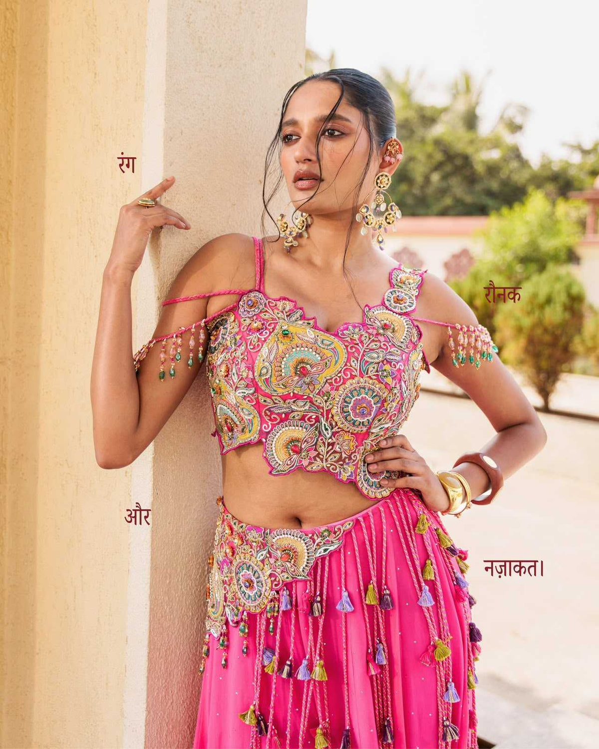 Vichitra Silk Lehenga
