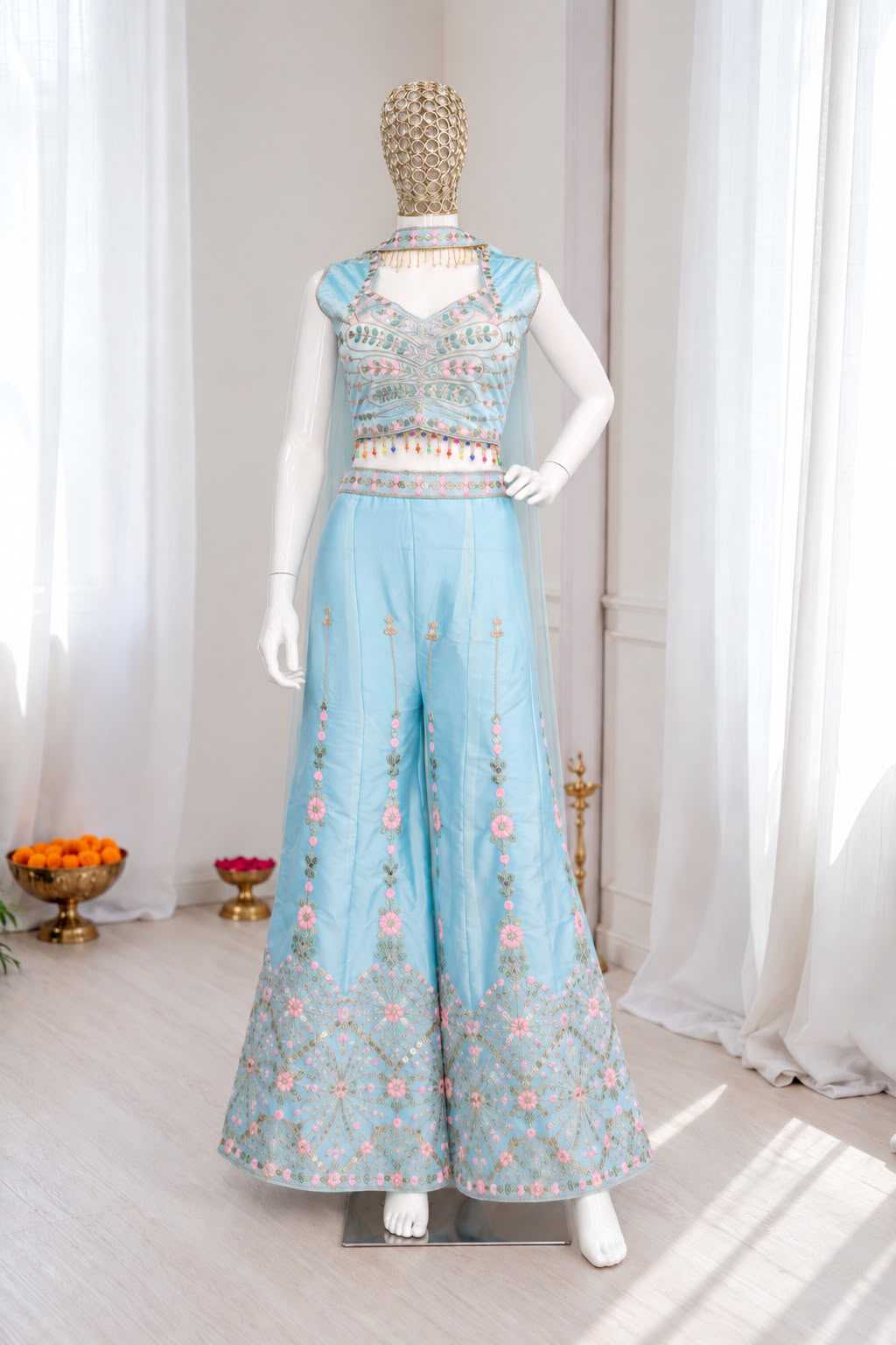 Rangoli Silk Embroidery Suit