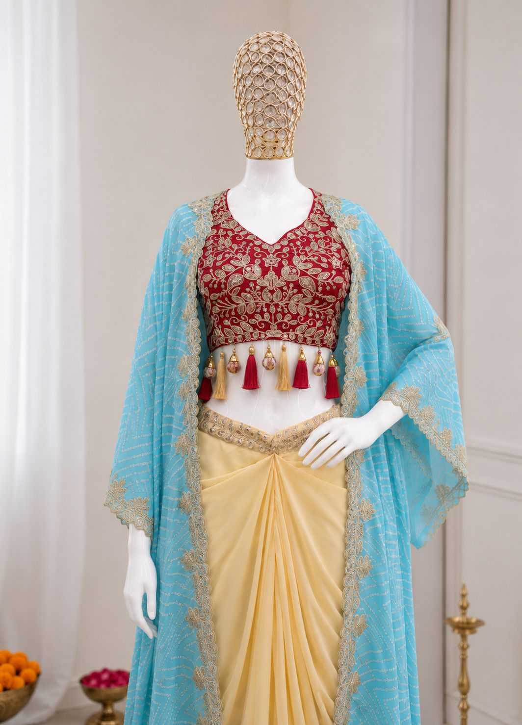 Crepe Silk Saree