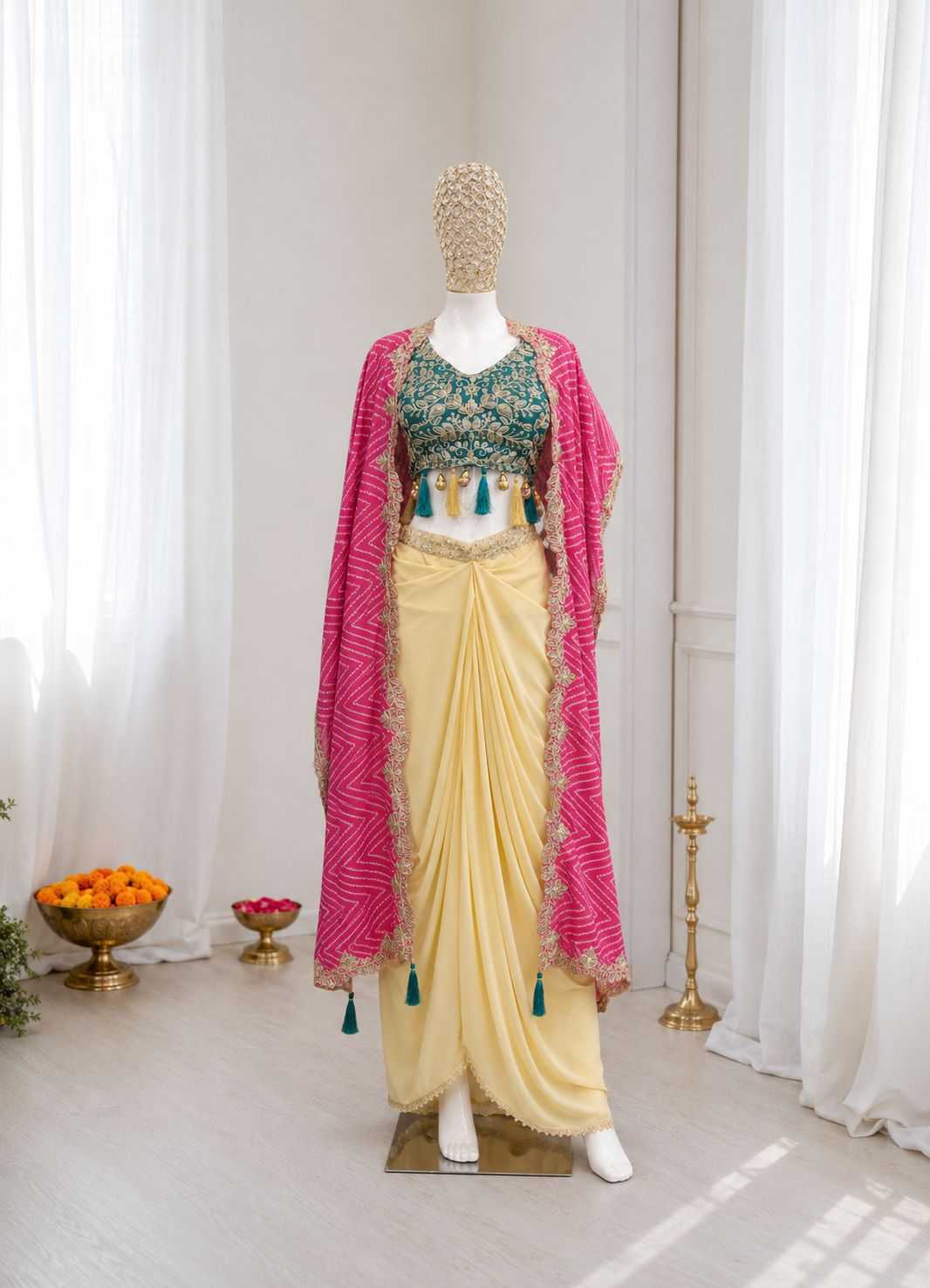 Crepe Silk Saree