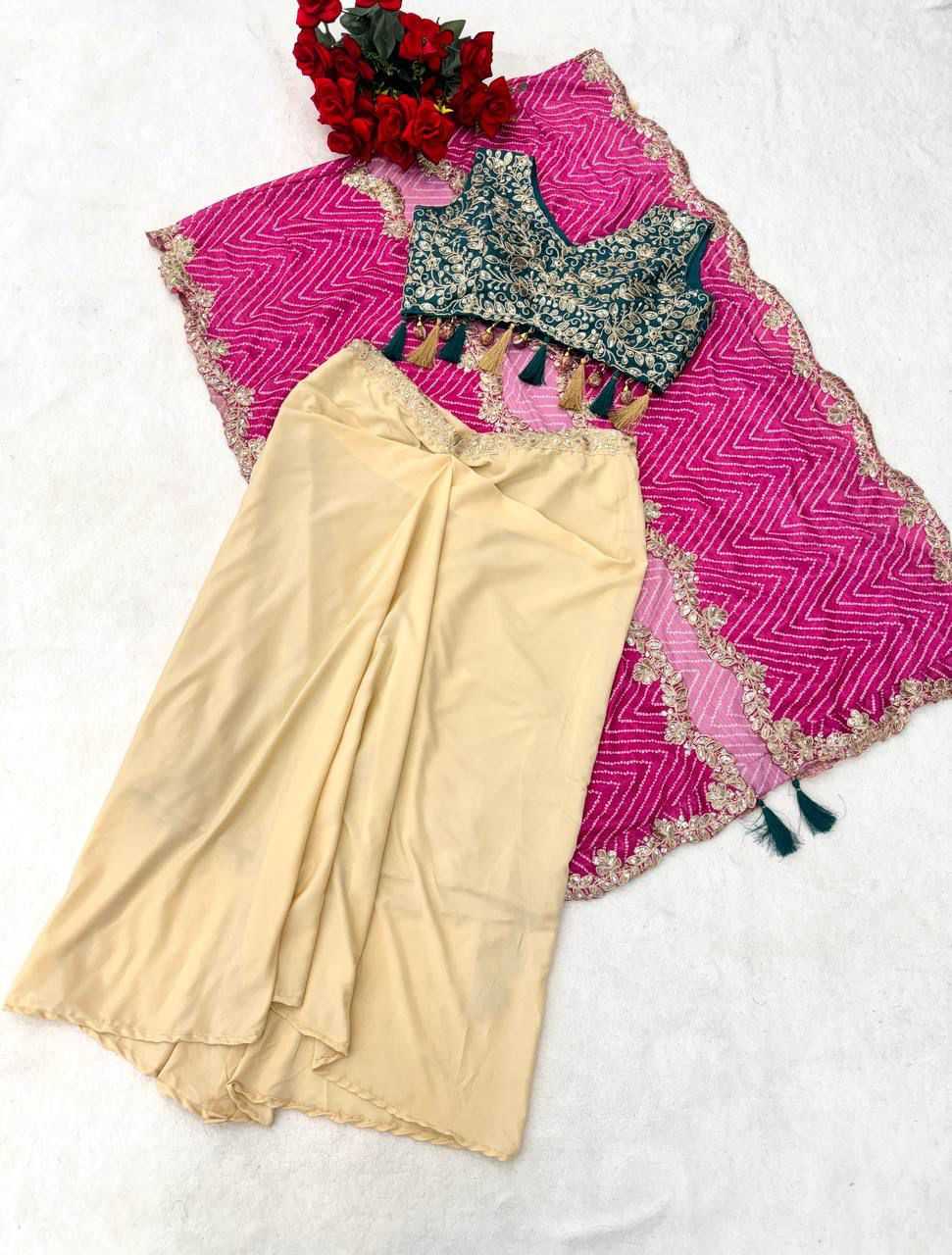 Crepe Silk Saree