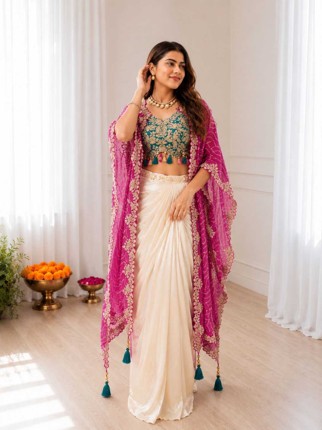 Crepe Silk Saree