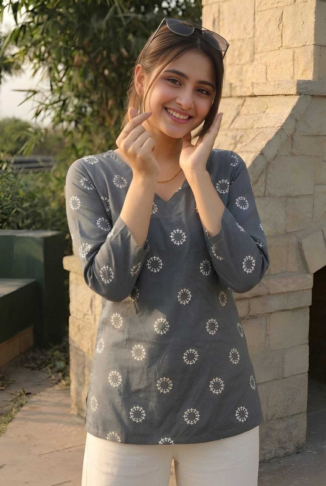 Cotton Short Kurti