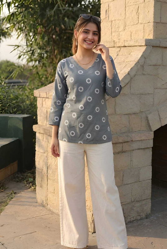Cotton Short Kurti