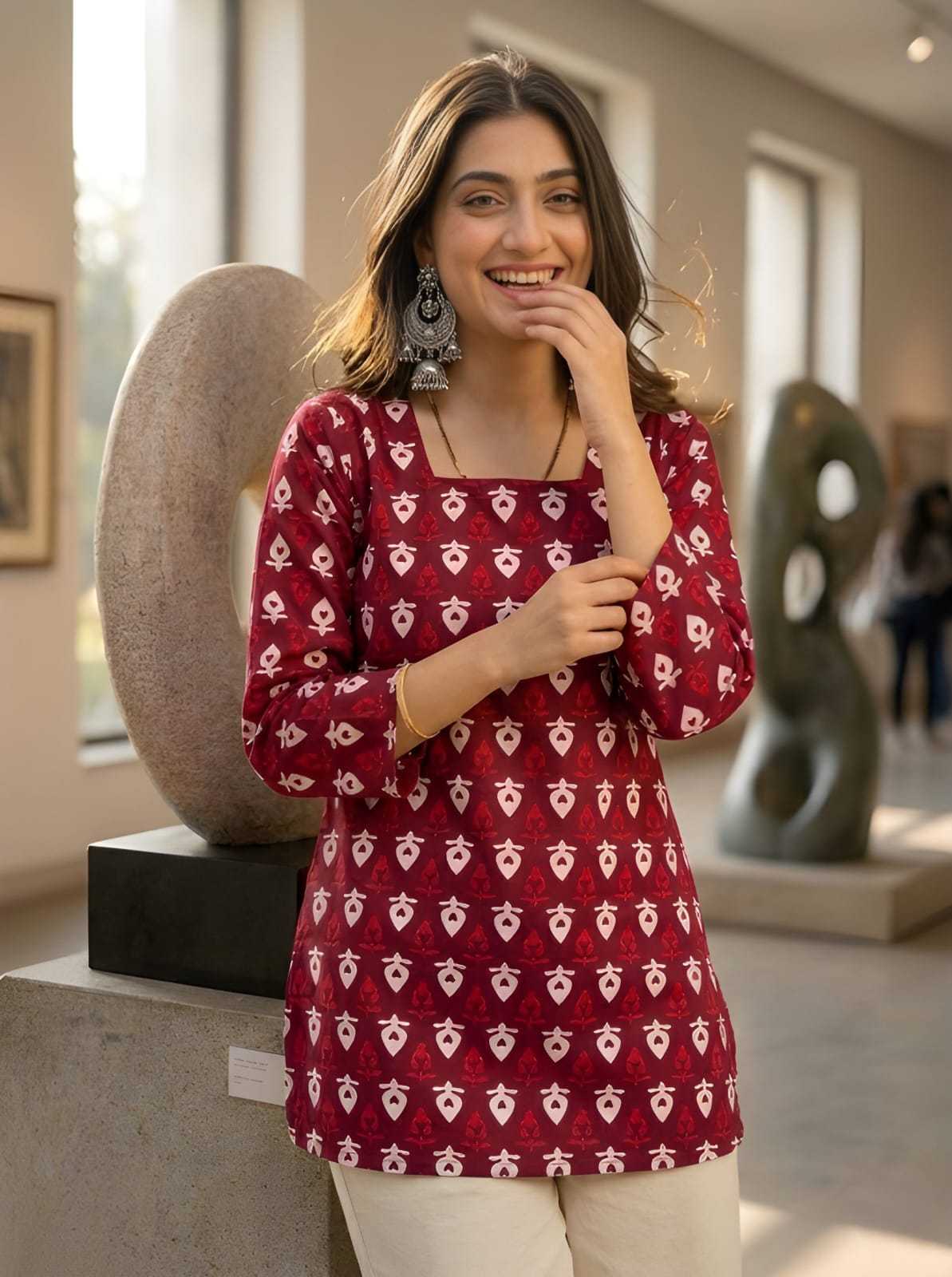 Cotton Short Kurti