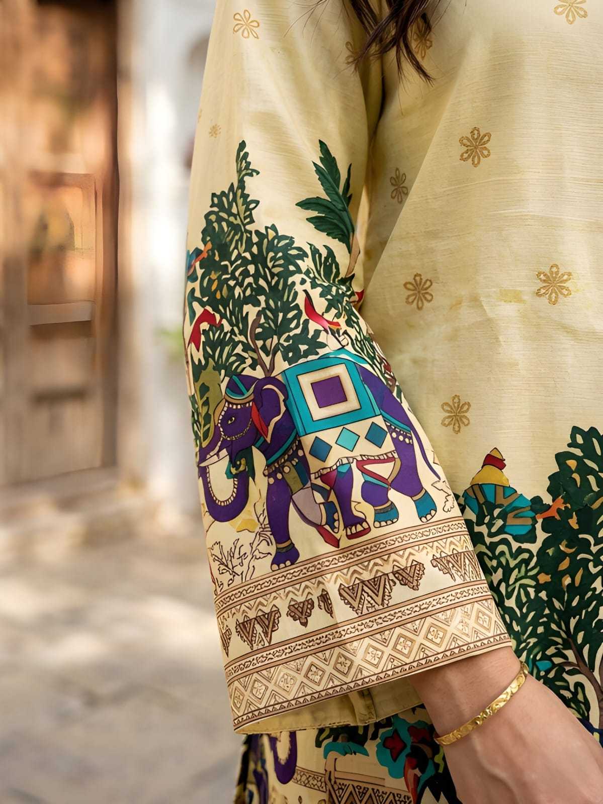Cotton Printed Kurti 1071
