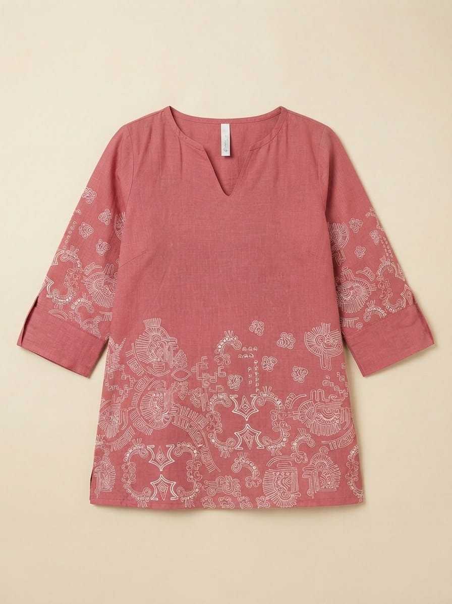 Cotton Printed Kurti 1079