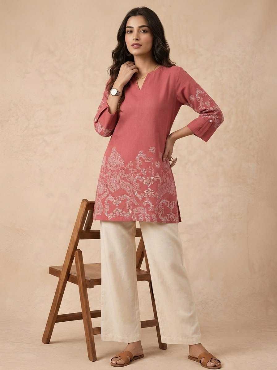 Cotton Printed Kurti 1079
