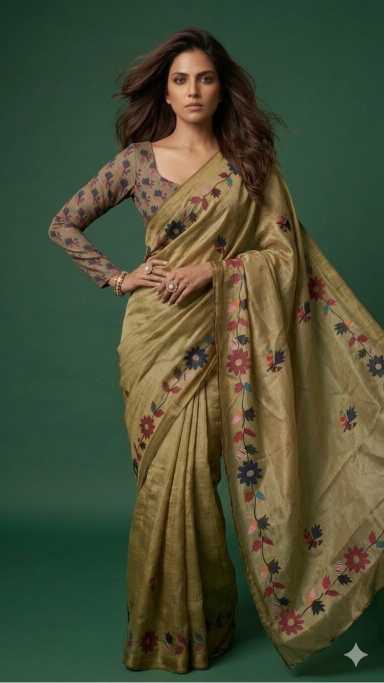 Cotton Fancy Saree 20019