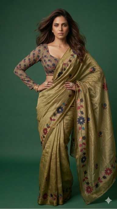 Cotton Fancy Saree 20019