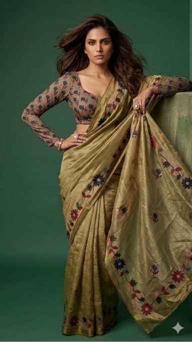 Cotton Fancy Saree 20019