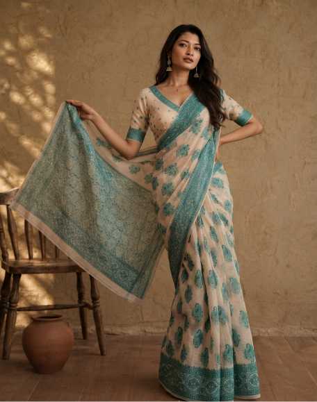 Cotton Designer Saree 20032