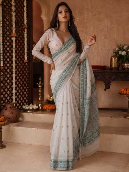 Cotton Designer Saree 20033