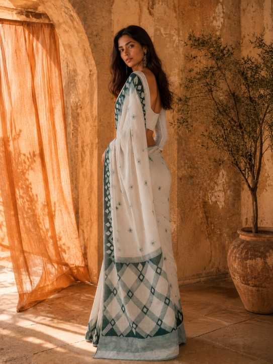Cotton Party Wear Saree 20035