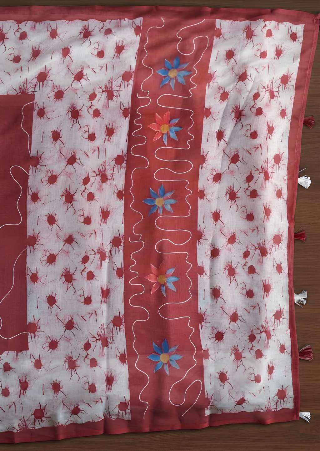 Cotton Fancy Saree 20037