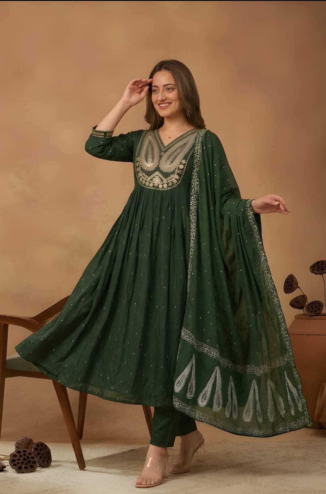 Cotton Anarkali Kurti