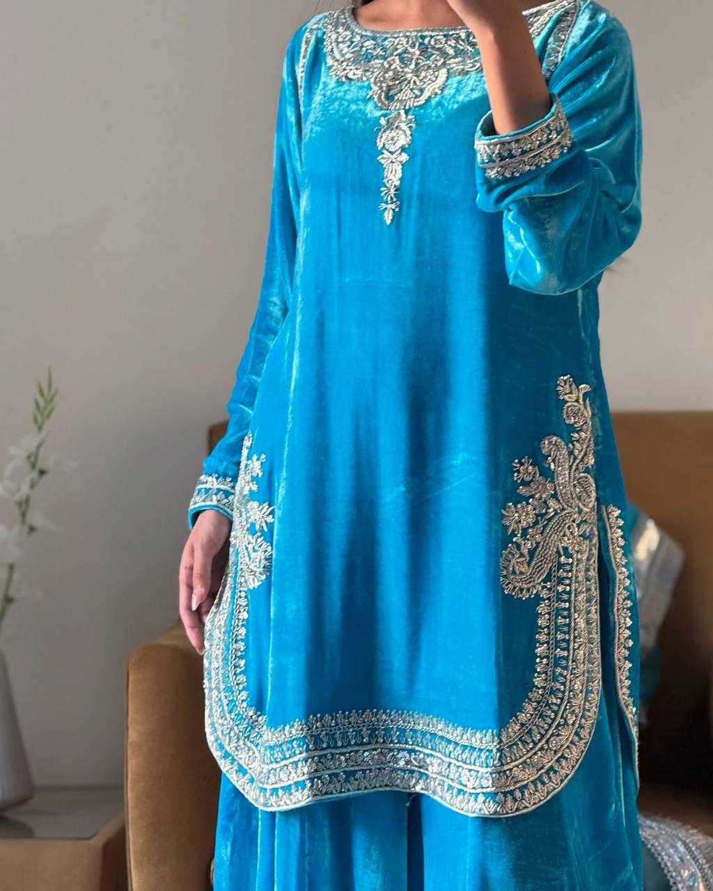 Viscose Velvet Suit