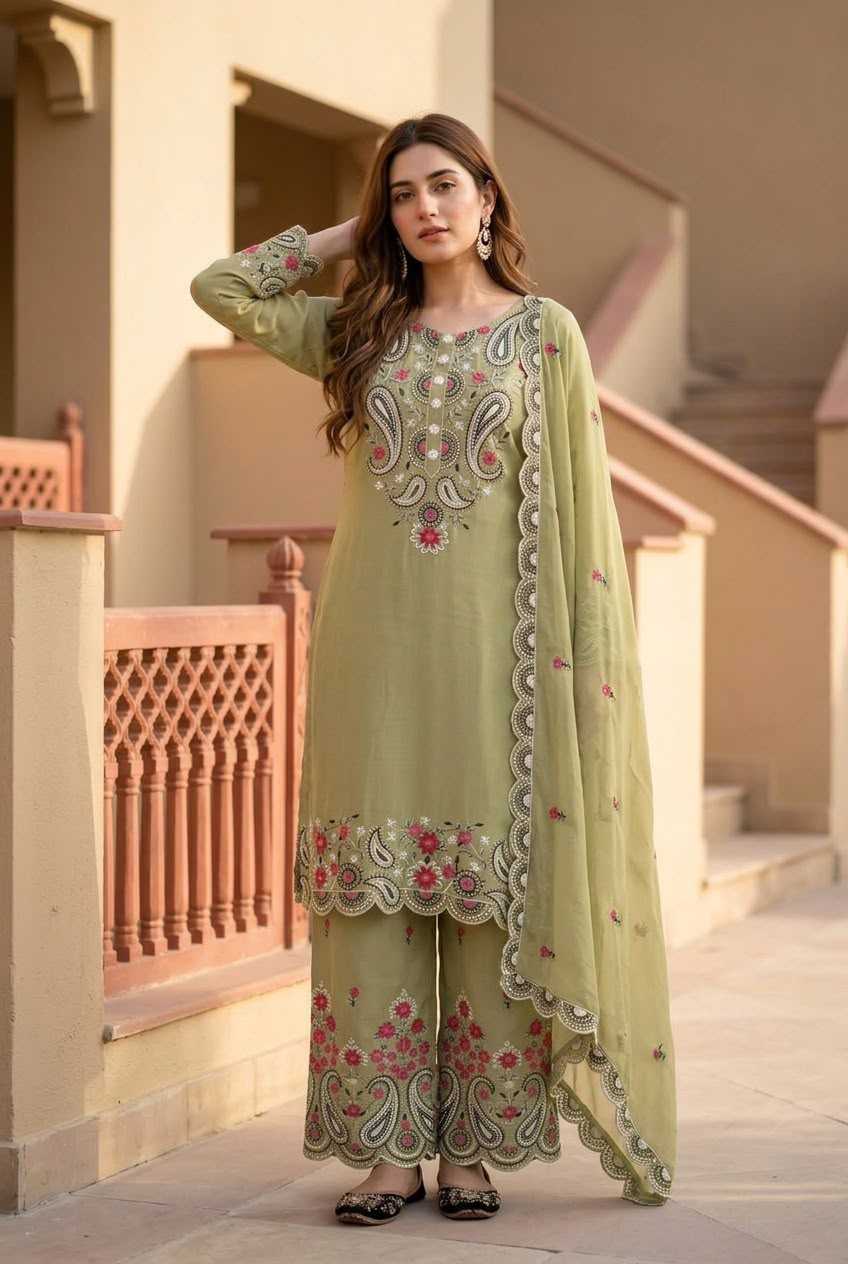 Embroidery Suit